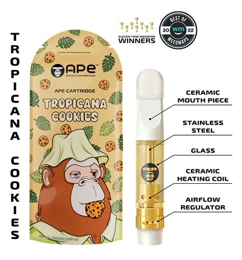 Tropicana Cookies — Sauce Cart 1000mg Ape Premium Cannabis Corp