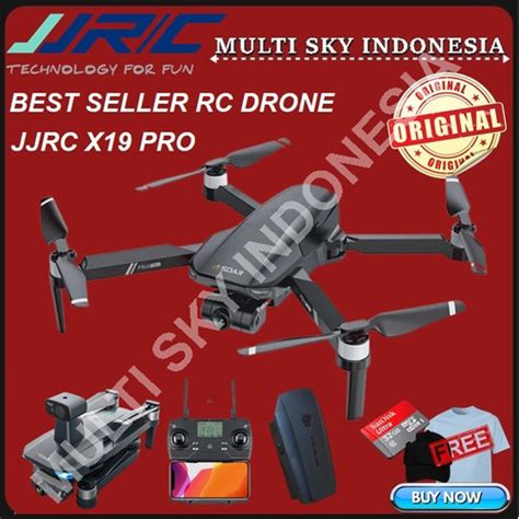 Promo Drone JJRC X19 PRO GPS Brushless OAS Camera WiFi FPV 4K 1KM 2