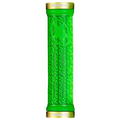 Reverse Components Mtb Grips Stamp Lock On System X Mm Green