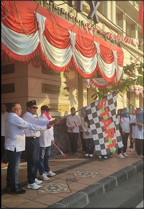 Jalan Sehat PTPN Jawa Timur Semarakan Perayaan HUT Kemerdekaan RI PTPN X