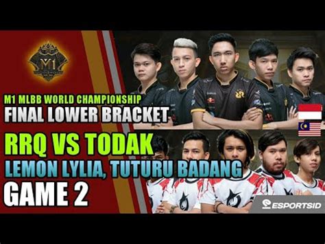 Rrq Vs Todak Game Bo Upper Bracket M Playoffs Youtube