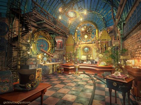 Steampunk Architecture Concept Art This Hd Wallpaper