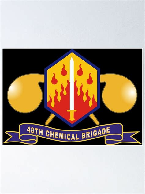 St Chemical Brigade With Shoulder Sleeve Insignia And Chemical Corps