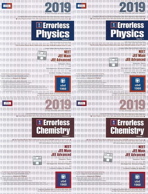 Buy Errorless Physics Chemistry Neet Aiims Combo Pack