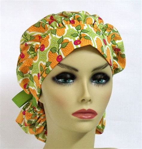 Bouffant Womens Surgical Scrub Hat Or Cap Nursing Scrub Hats Etsy