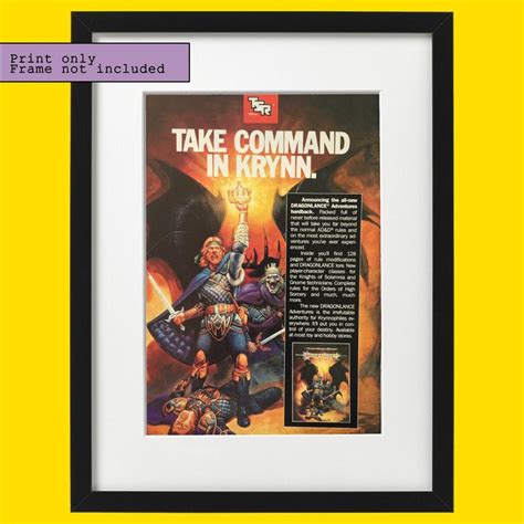 Take Command In Krynn Dragonlance Dnd Dungeons And Dragons Adnd