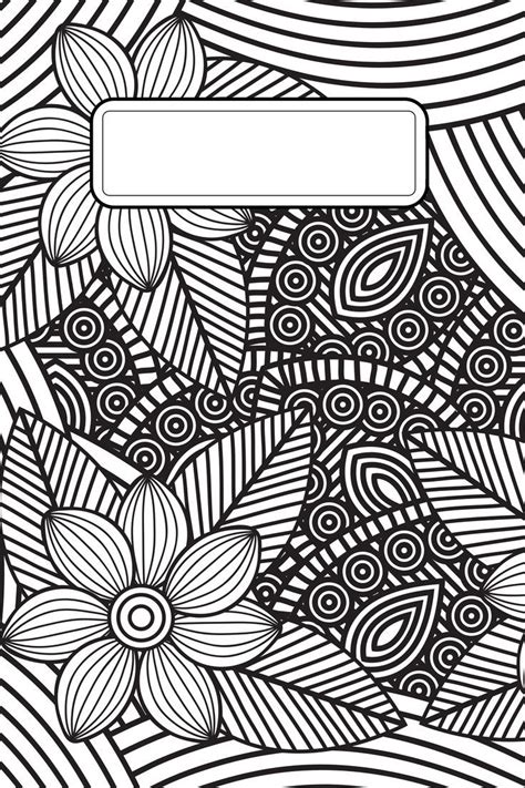 Binder Cover Templates Binder Cover Templates Coloring Pages