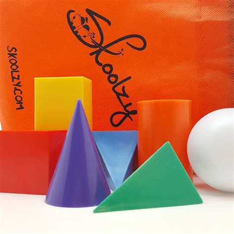 7 Jumbo Geometric Solids 3d Shapes Learning Toys For Toddlers 3d