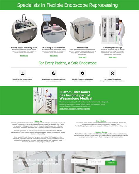 Homepage2 Wassenburg Medical Inc