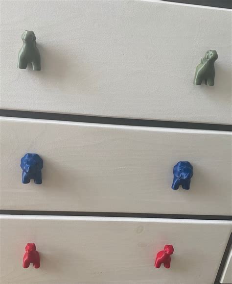 Dinosaur Dresser Knobs Triceratops Stegasoraus Brontisourus Etsy