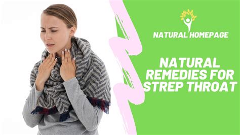 Natural Remedies For Strep Throat Youtube