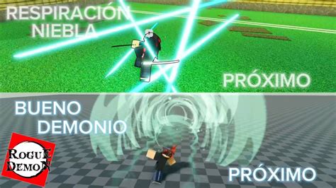 Rogué Demon Nuevo ataque de niebla Próximo demonio Roblox YouTube