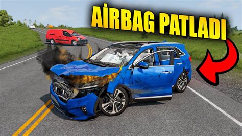 AİRBAG PATLADI HATALI GAZLAMA KAZALARI KİA SORENTO PERT ETTİM