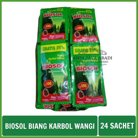 Jual Biosol Biang Karbol Wangi Sachet Ml Pak Sachet Shopee