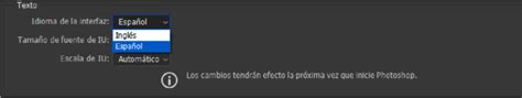 Photoshop Como Cambiar El Idioma En 30 Seg Eng Esp Sin Desintalar