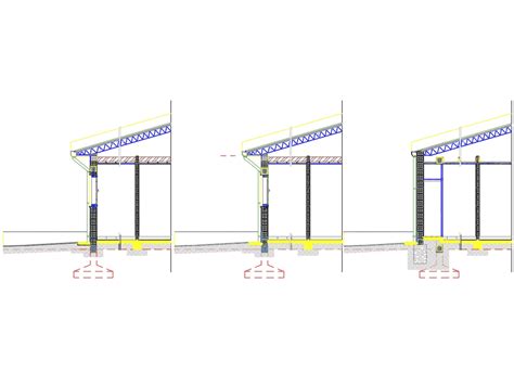 Detalle Muro Ladrillo Hueco En Autocad Cad Kb Bibliocad