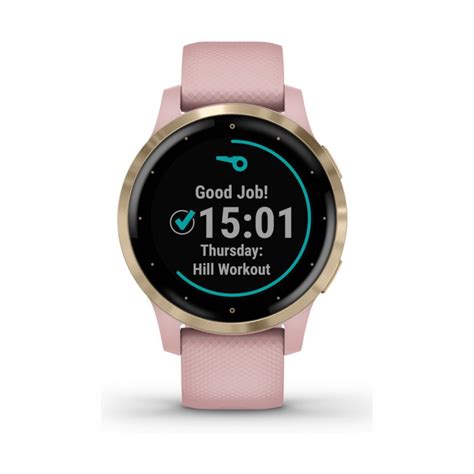 Garmin Vivoactive 4s Rosa Con Hebilla Dorada