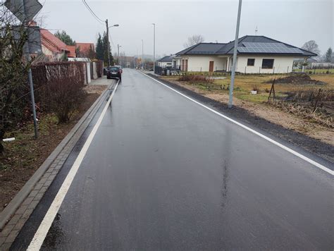 Zako Czy A Si Budowa Ulicy Makowej W Krzeczynie Wielkim Gmina Lubin