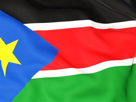 Flag Background Illustration Of Flag Of South Sudan