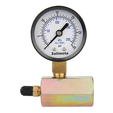 Solimeta 2 Economical Gas Test Pressure Gauge0 30 Psi Stovesdirect