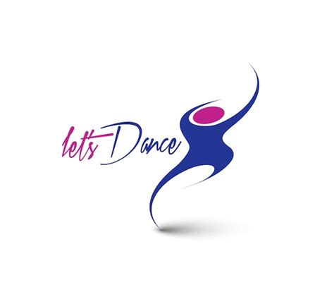 Free Vector | Branding identity corporate dance logo vector design