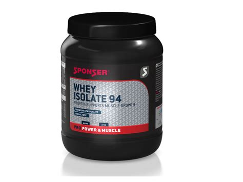 Sponser Proteingetränk Whey Isolate 94 Chocolate 850 G Dose 42 50