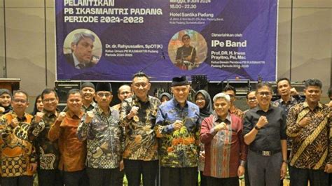 Kepengurusan Ikasmantri Dilantik Gubernur Apresiasi Peran Alumni Sma 3