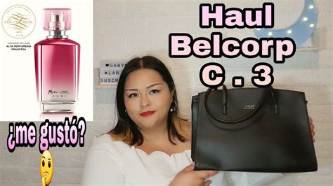 Haul Belcorp Campa A Nueva Fragancia De L Ebel Mon Rub Youtube