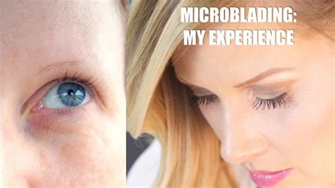 Microblading Blonde Eyebrows Before And After The Microblade Blonde Eyebrows Eyebrows