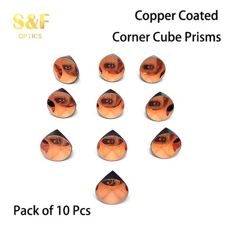 Pack Of Pcs Mm Diameter Mm Height Copper Plated Trihedral