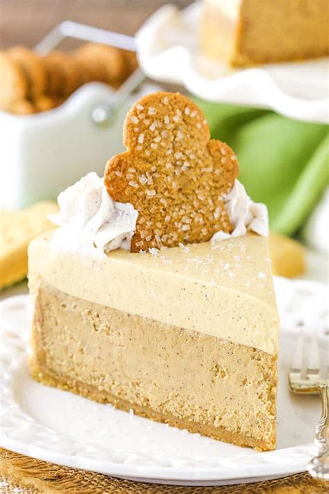 Gingerbread Cheesecake Recipe With Molasses Mousse Topping