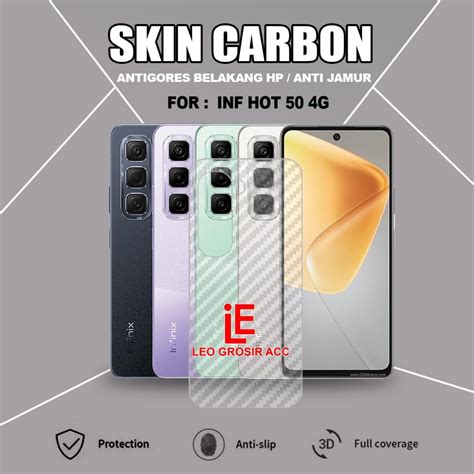 Jual Infinix Hot G Skin Carbon Anti Jamur Antigores Belakang Garskin Infinix Hot G Scb