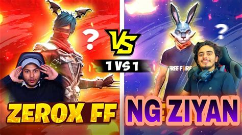 Ng Zerox Vs Ng Ziyan 😱 1vs1😍🔥 Zerox Ff Ng Ziyan Vs Ng Angry