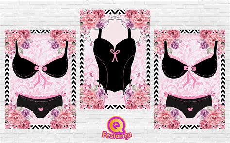 Black Friday Qfestança kit Chá de Lingerie para Sua Festa