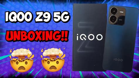 Iqoo Z9 5g Unboxing ⚡ Mediatek Dimensity 7200 ₹17999 Youtube