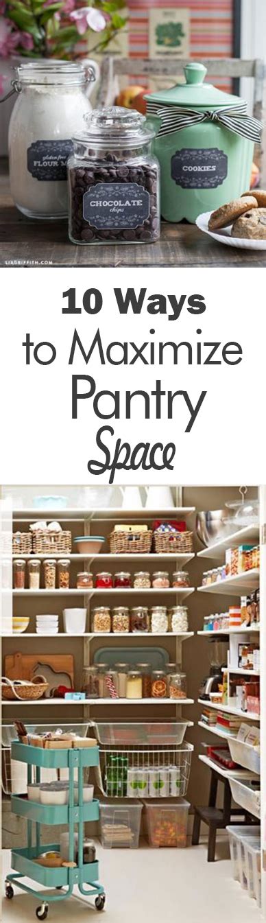 ways  maximize pantry space  days  organization