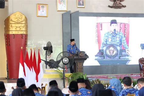 Pemkab Lamteng Gelar Pengajian Akbar Dan Halal Bihalal Idul Fitri