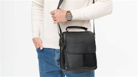 Выбираем практичный подарок для мужчины - сумка через плечо | Еда | WB Guru
