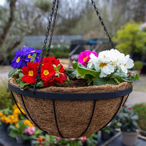 Metal Hanging Basket With Liner Large 35cm