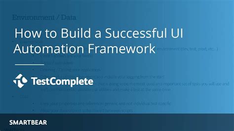 Getting Started In Testcomplete How To Build A Successful Ui