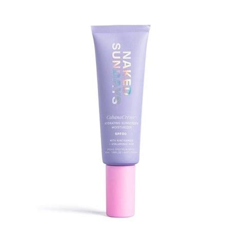 Naked Sundays Cabana Creme Hydrating Sunscreen Moisturizer Spf Ml In Sunscreen