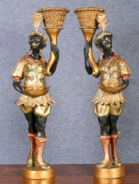 Antiques Atlas Pair 19th Century Blackamoor Figures As243a1736 21881