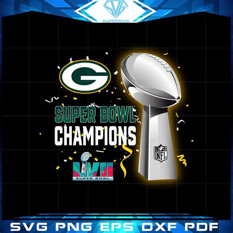 Green Bay Packers Super Bowl Lvii 2023 Champions Png