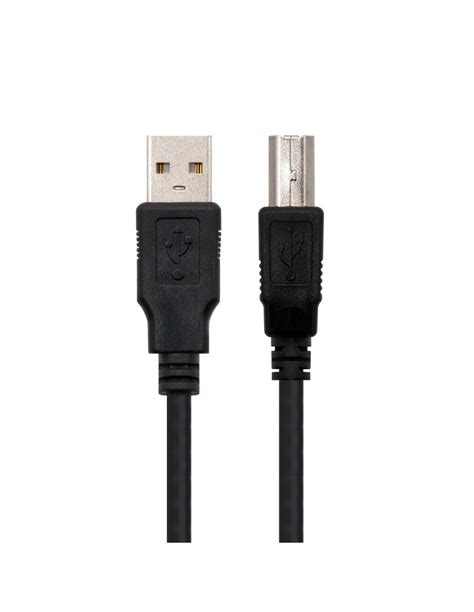 Nanocable Cable Usb Impresora Tipo A M B M Negro M