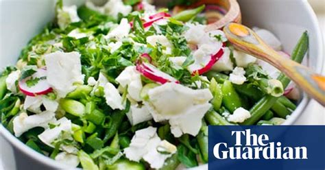 Angela Hartnett S Bean Salad With Goat S Cheese Recipe Summer Food And Drink The Guardian