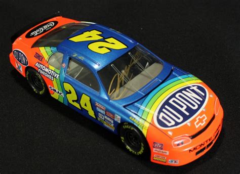 Jeff Gordon Signed Nascar 24 Dupont Monte Carlo 124 Revell Die Cast