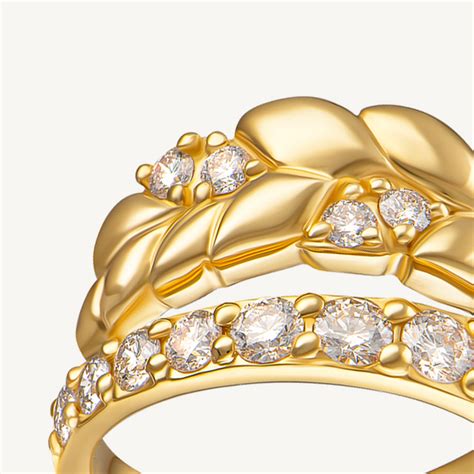 Купити Золота каблучка "Колосок" 01-005-01 в інтернет магазині Gold Pike