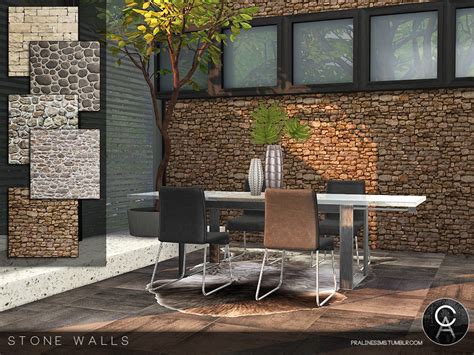 The Sims Resource Stone Walls