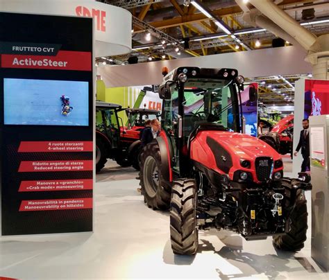 Same Nuovo Frutteto Cvt Activesteer Il Primo Specialistico Con