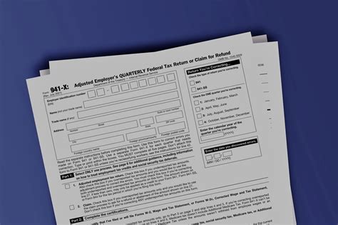 Commissioner Werfel Indicates E Filing Of Form 941 X Coming Soon